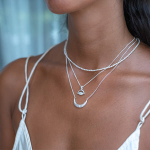 Protection Necklace -  Silver Canggu jewelry store