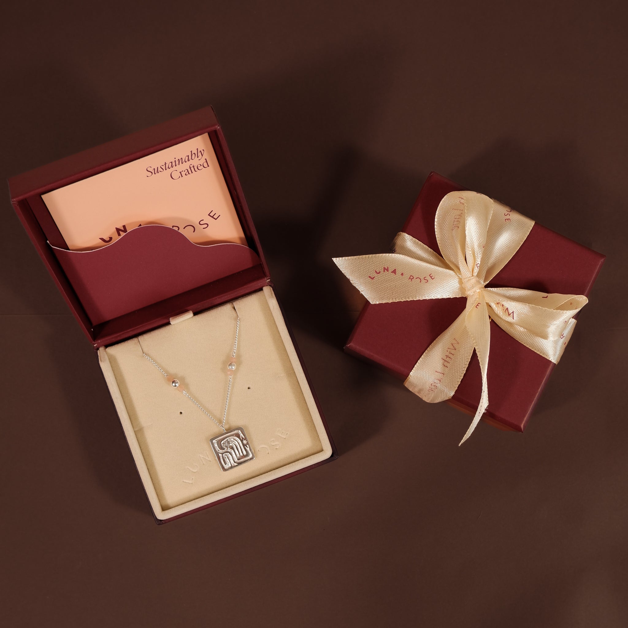 HELD Necklace - Tahnee Kelland x Luna & Rose - Silver
