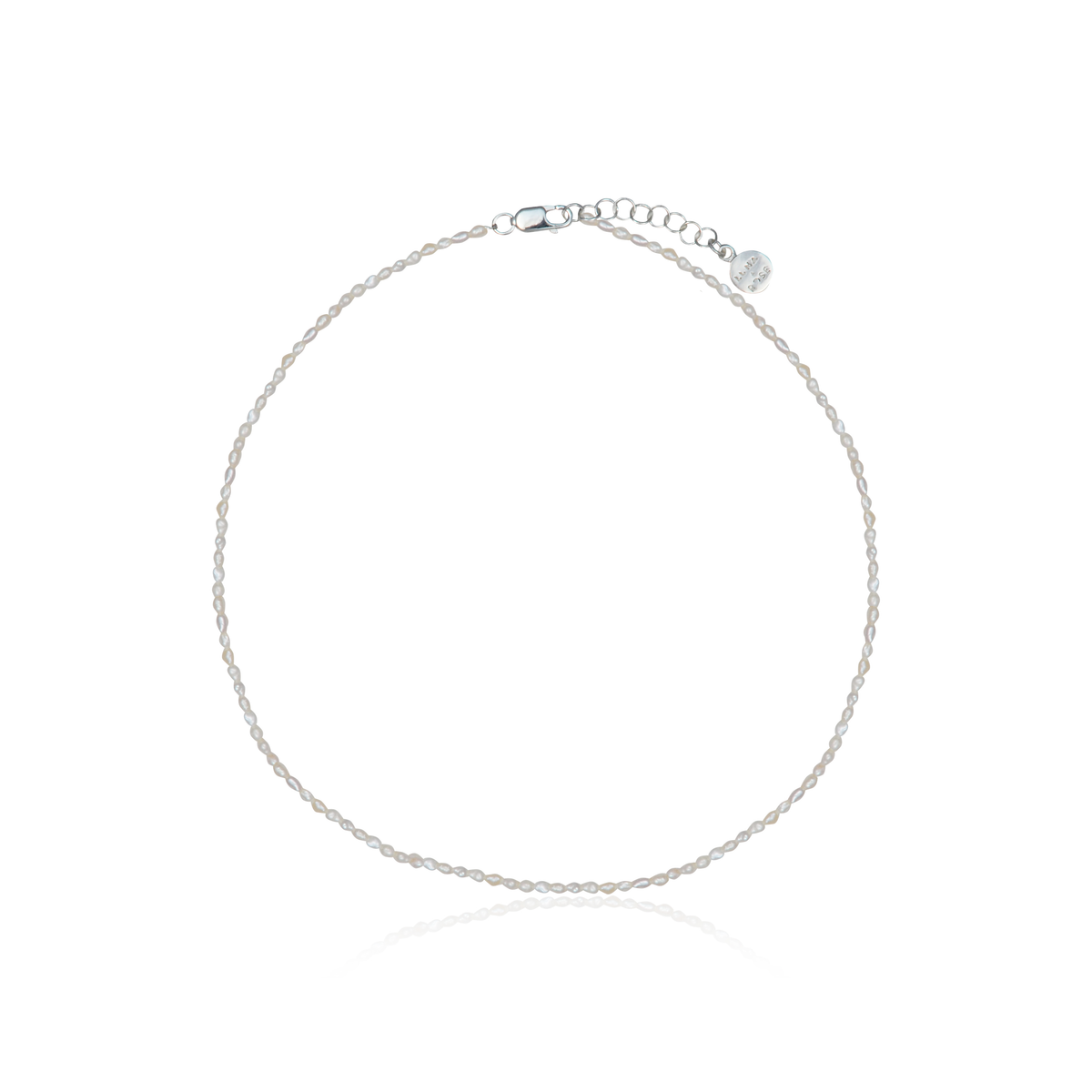 Timeless Mini Pearl Necklace - Silver - Luna & Rose Jewellery