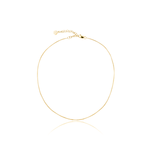 High Line Fine Chain Necklace - Gold