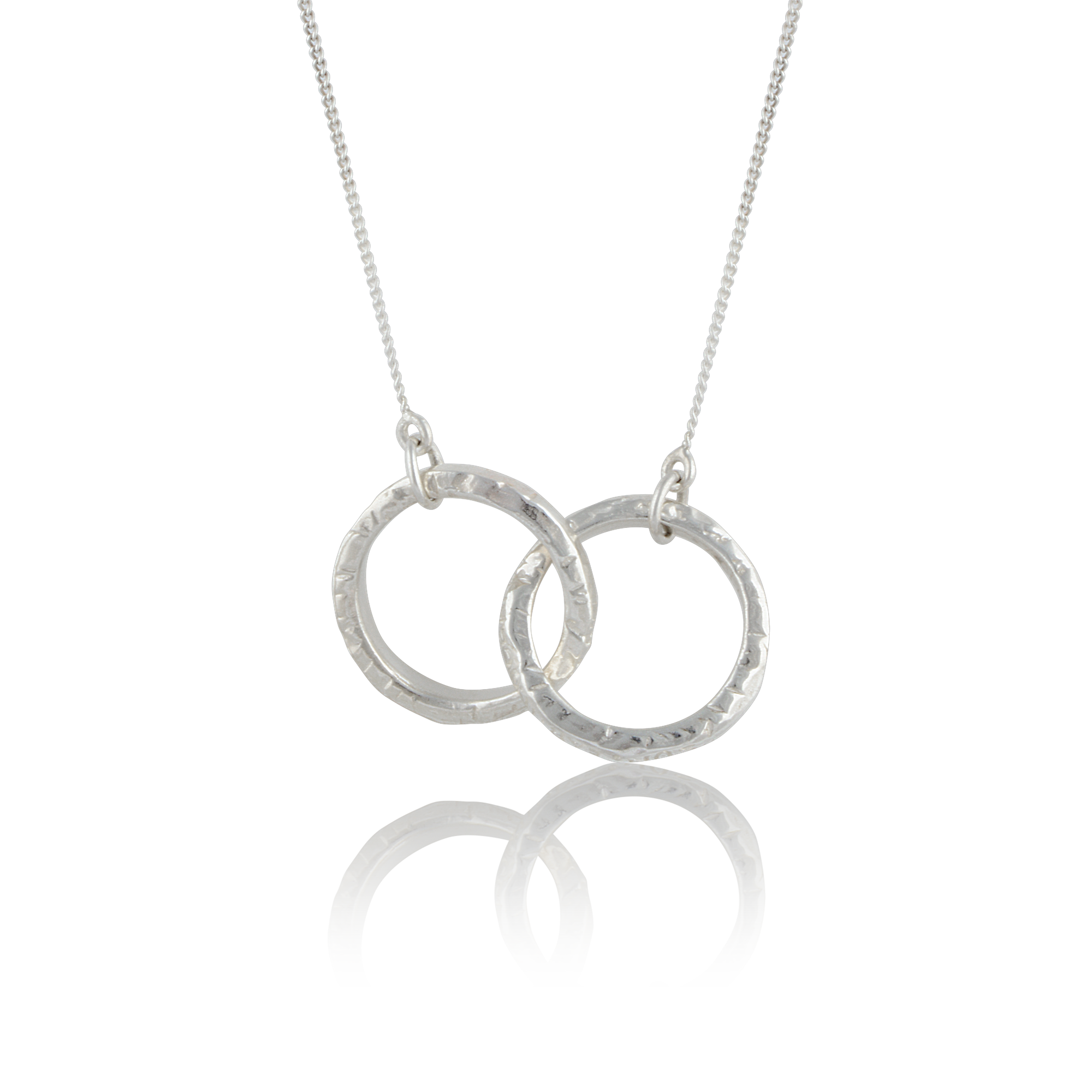 Support Necklace -  Silver recycled sterling silver