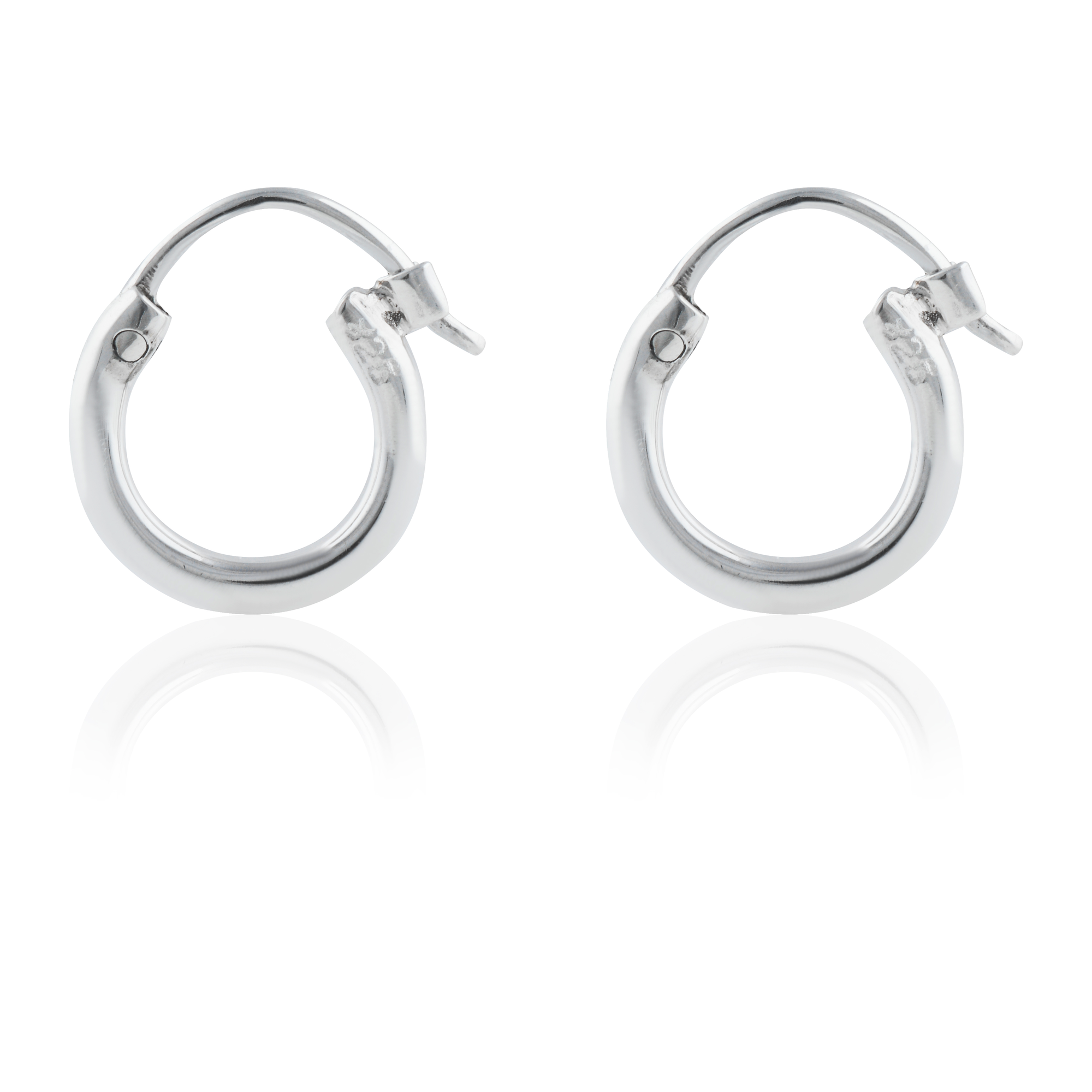 Signature Hoops 10mm Petite - Silver