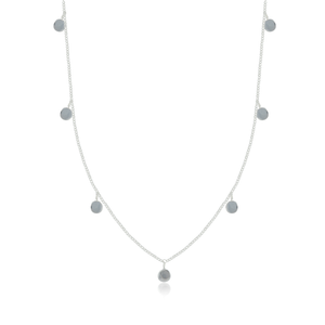Liberty Droplet Necklace - Silver