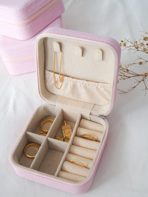 Jewellery Travel Box Pink Luna Rose Bali