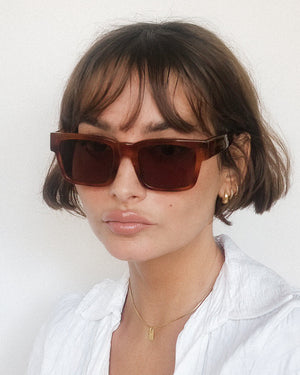 Taylor Lashae Chestnut Sunglasses TL06