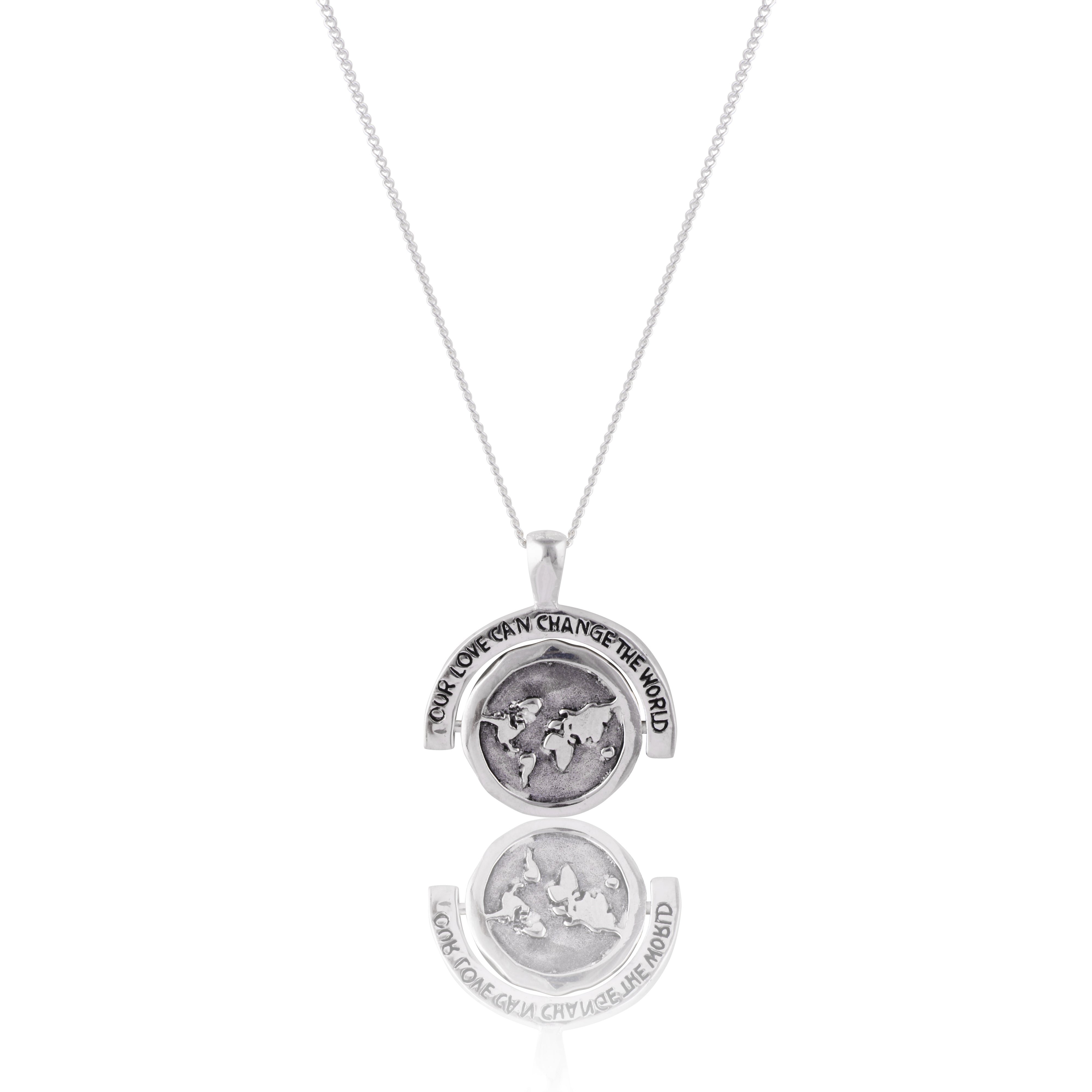 Abundance Necklace (Reversible) -  Silver