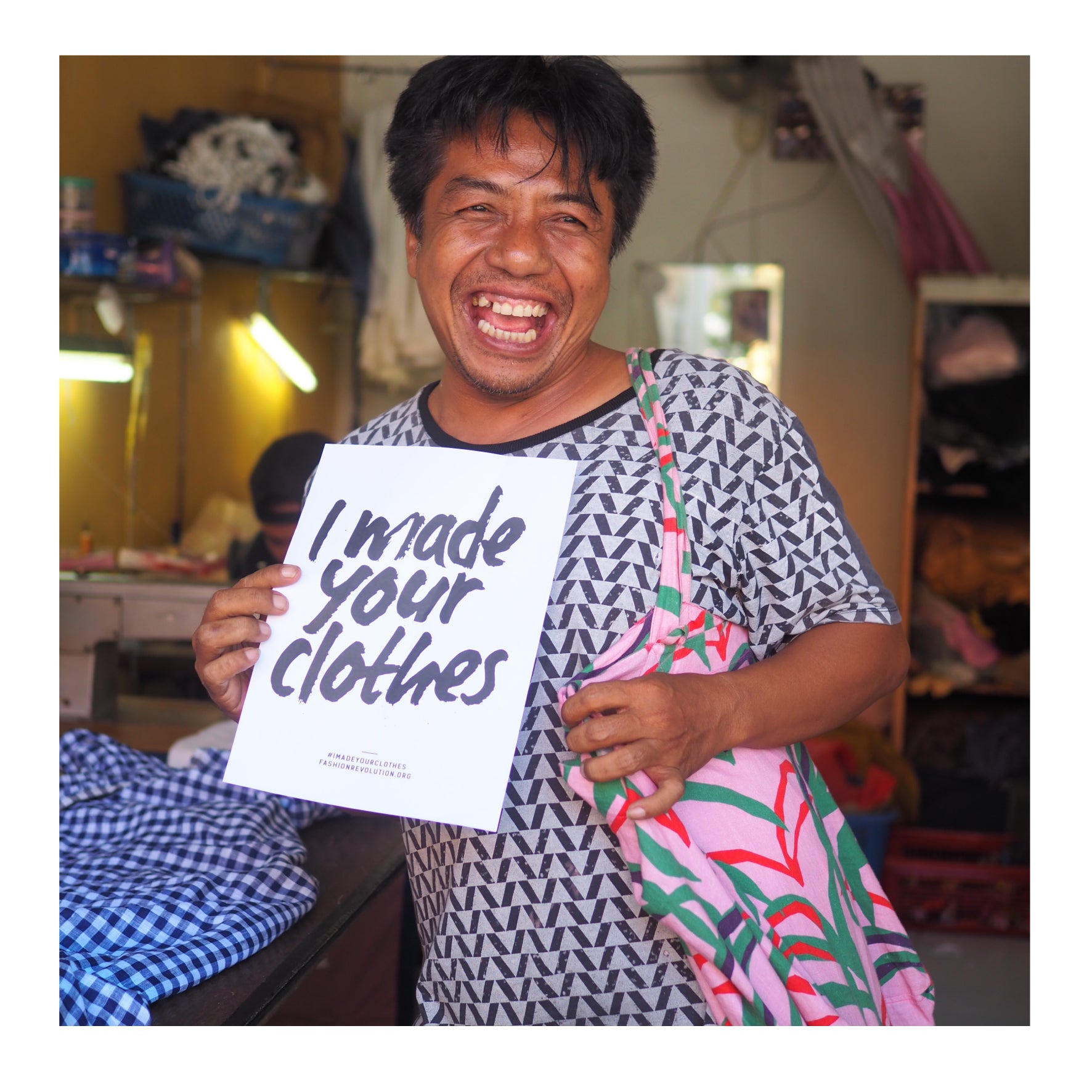 Bali Tailor and talented seamstress making our ethical clothing