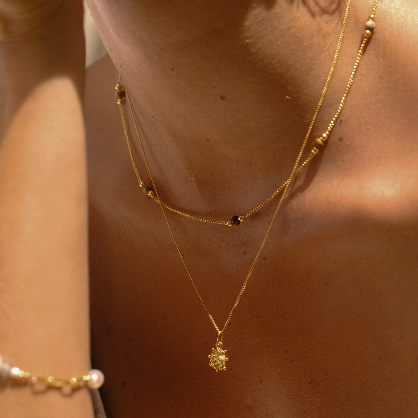 Mini St Gerard - Patron Saint of Motherhood - Gold *Limited edition*