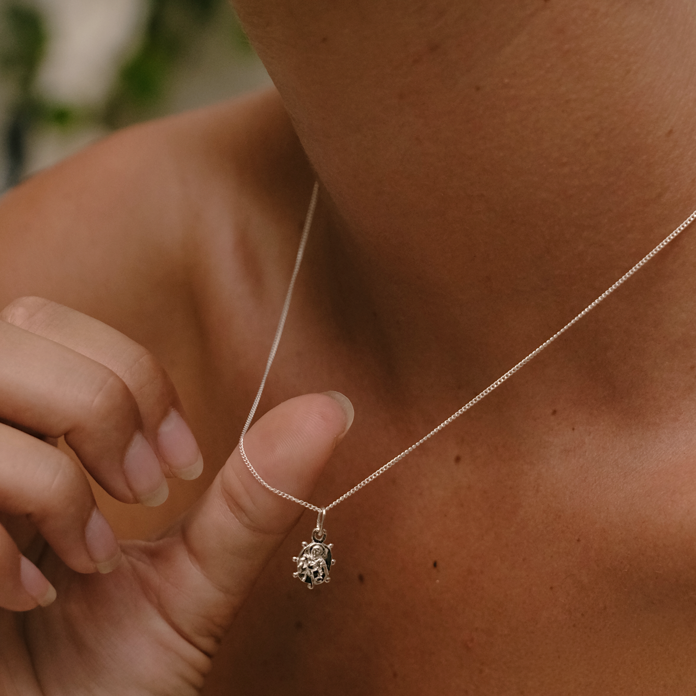 Mini St Gerard - Patron Saint of Motherhood - Silver *Limited edition*