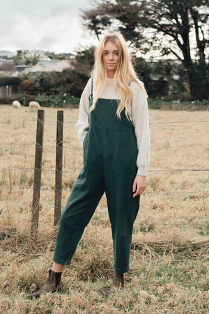 Luna & Rose Ollie Overalls - Rosemary Green