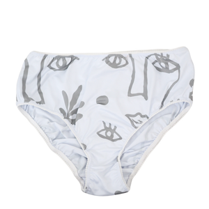 Farah Pant (High Waist) - Plants for Eyes - Sage