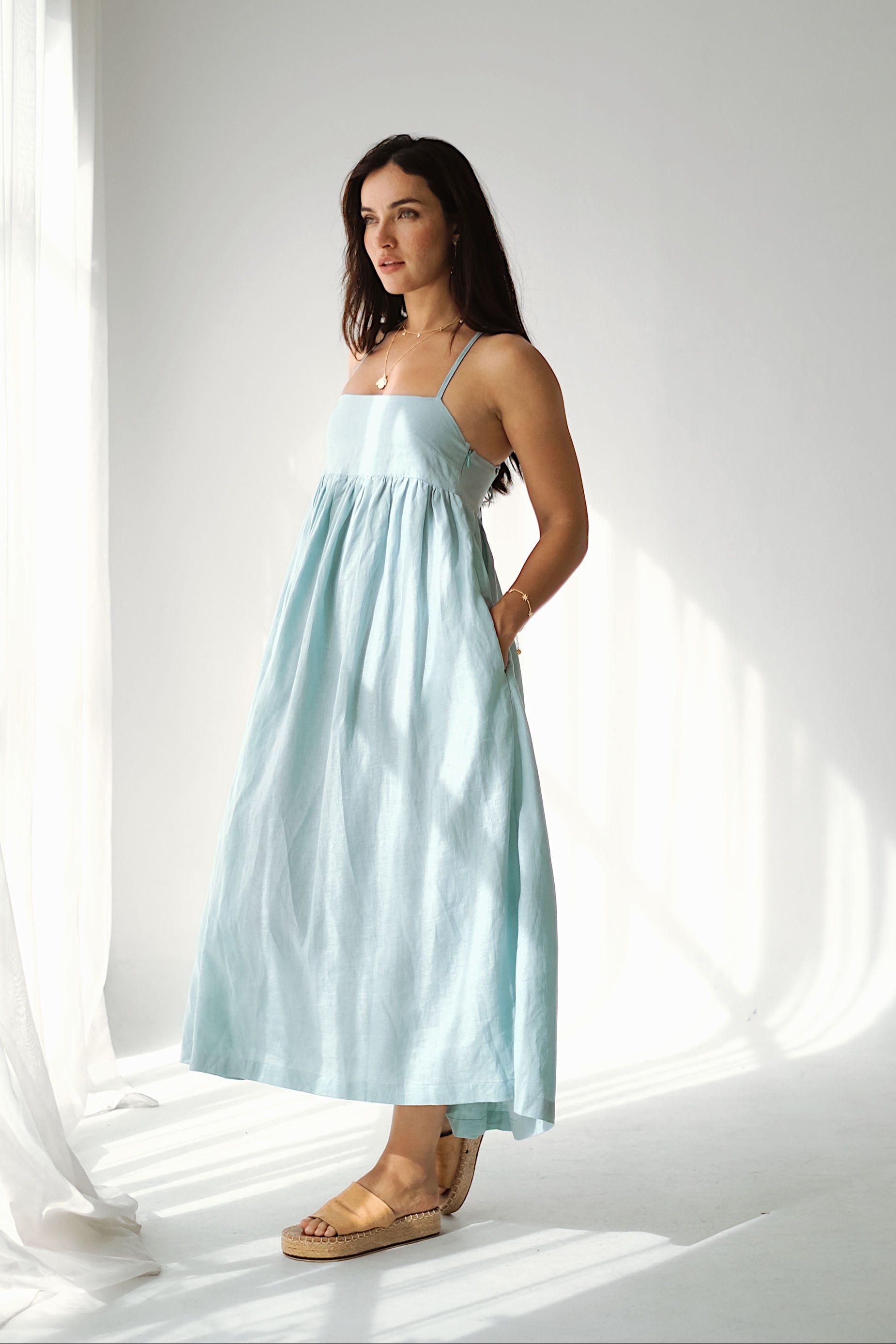 JUNIPER DRESS - Sky Blue