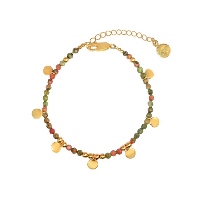 Sienna Sol Bracelet - Gold in white background