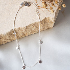 Liberty Droplet Anklet - Silver