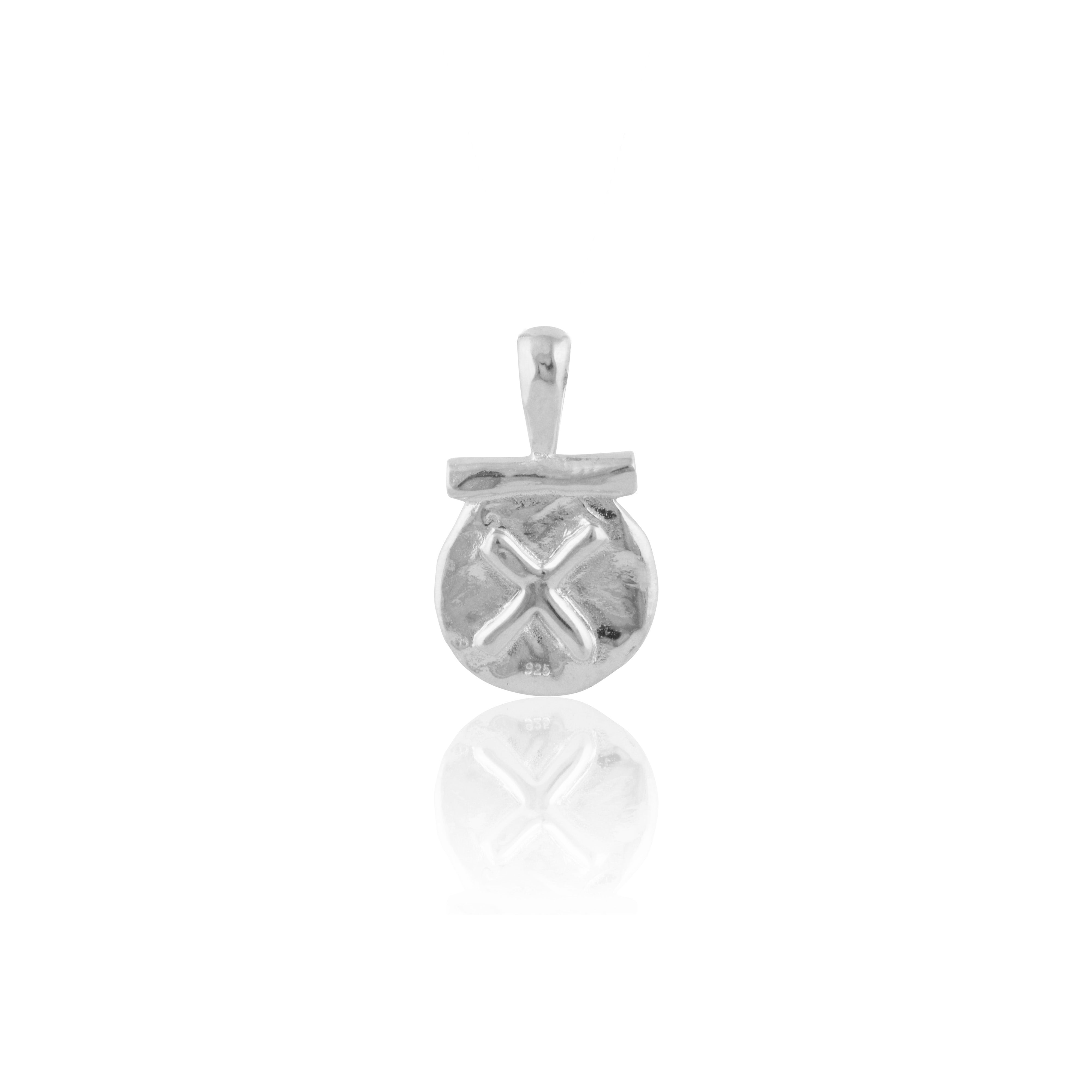 St Andrew - Patron Saint of Strength, Guidance & Hope CHARM ONLY - Silver