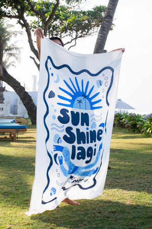 Sunshine Lagi Blue Sarong Canggu Bali Vibe