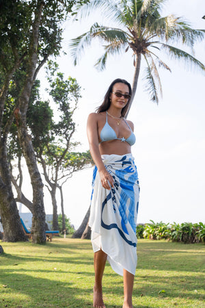 Sunshine Lagi Blue Sarong Canggu Bali Vibe