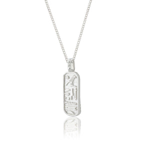 Truth & Good Luck Necklace (Reversible) -  Silver