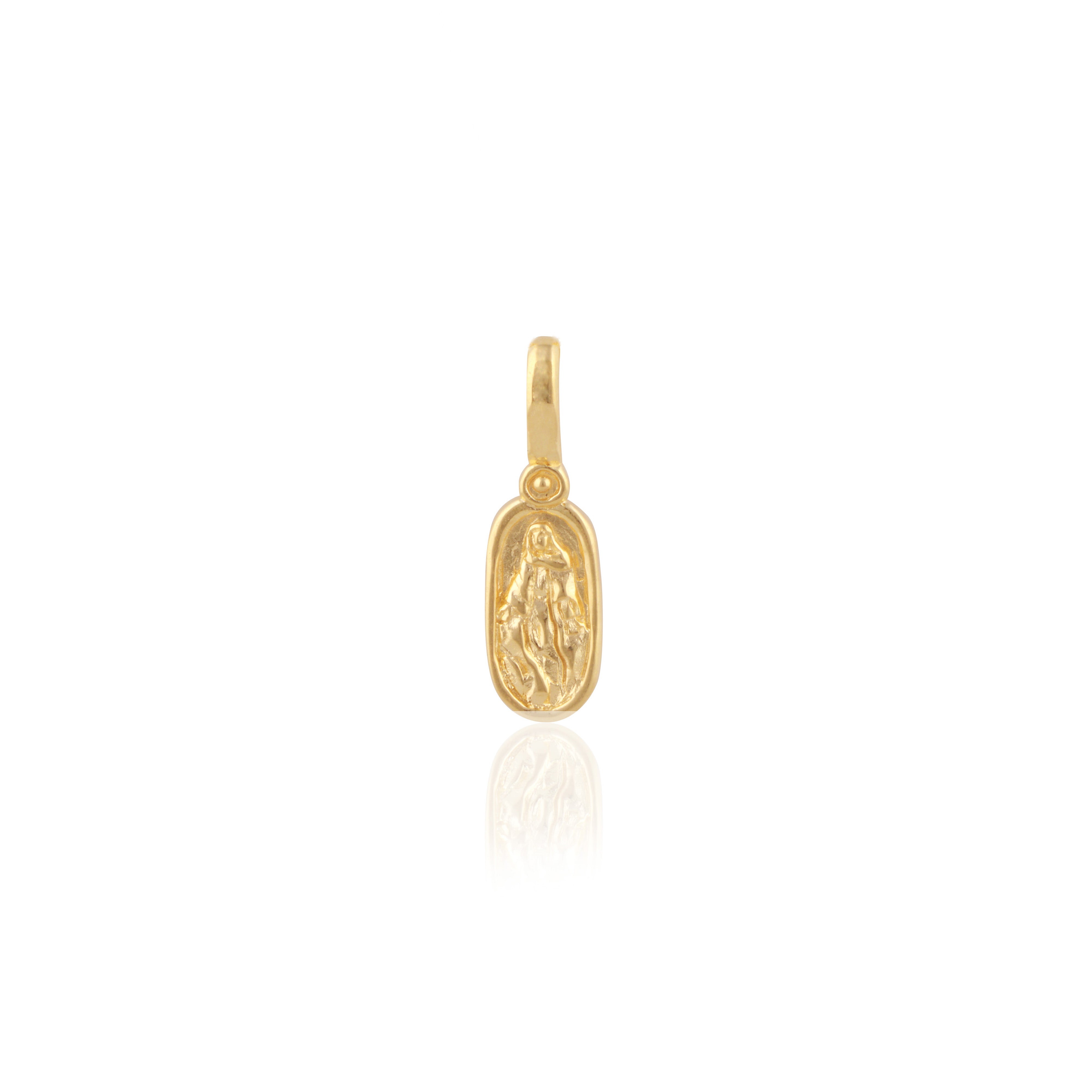Virgin Mary - Symbol of Grace, Compassion & Love CHARM ONLY - Gold