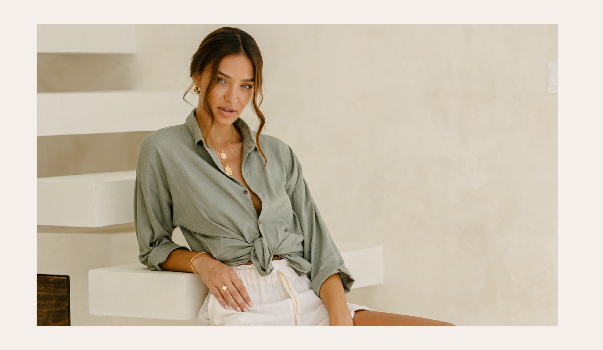 Plant Dyed Linen Clothing