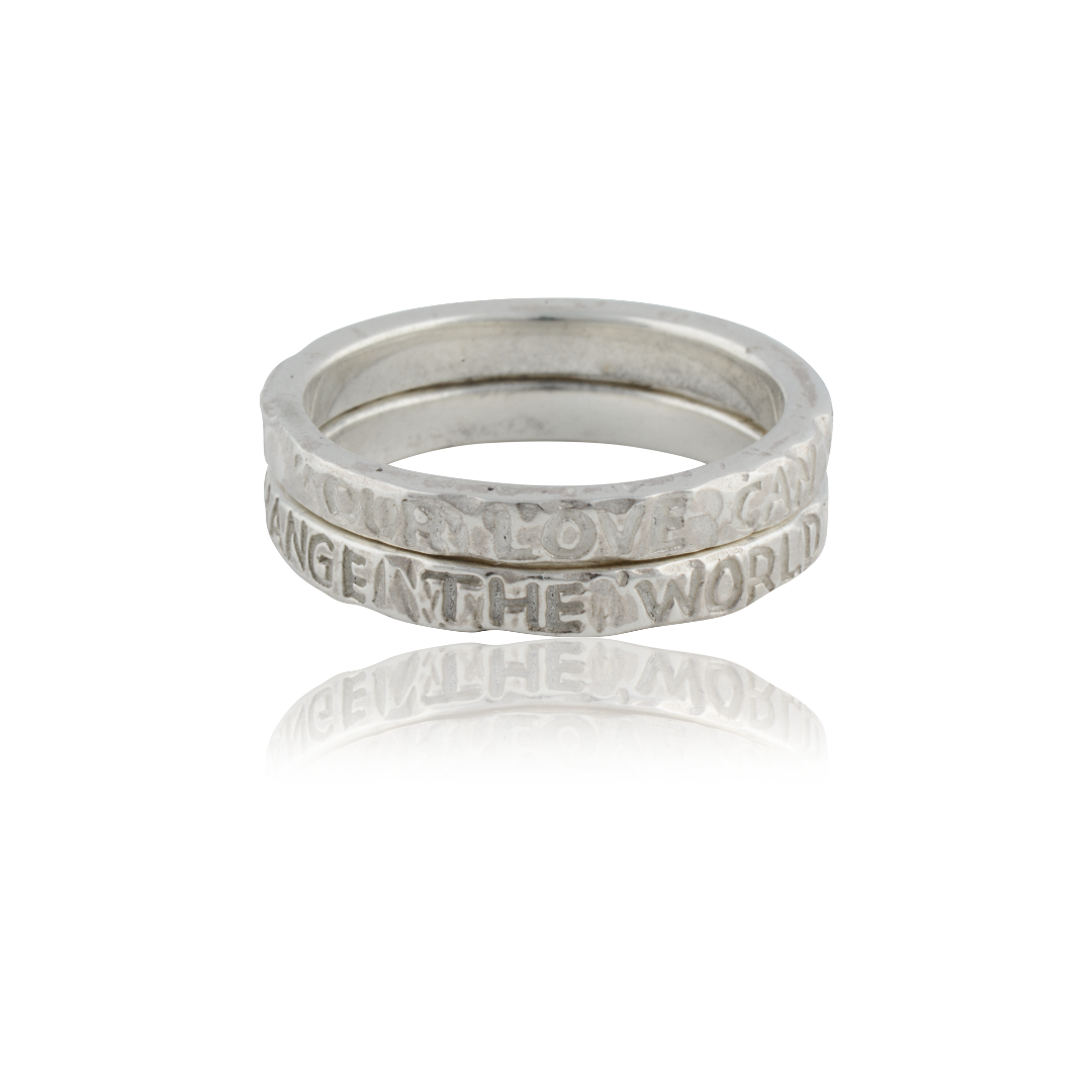 Support Rings (Set of 2) - Silver