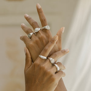 Sustainable jewellery brand Whitney Ring - Silver