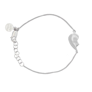 BFF Broken Heart Bracelet SET - Silver