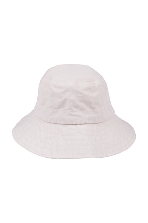 Bronte Bucket Hat - Macadamia **Organically Plant Dyed**