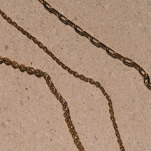 Luna & Rose Jewellery Como Cable Chain - Gold