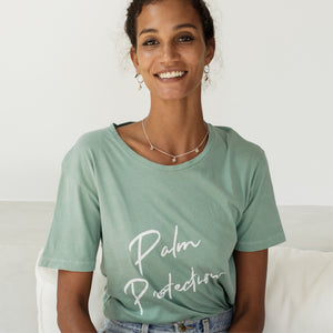 PALM PROTECTION - CHARITY T-SHIRT 'SMOKED SAGE'