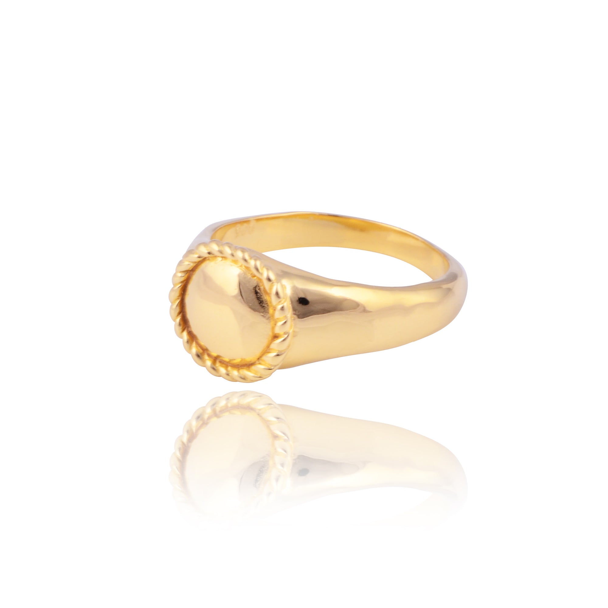 Gold Coco ring - Luna & Rose Sustainable Jewelry - Luna & Rose Jewellery