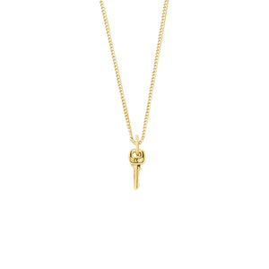 Key BFF Necklace SINGLE - Gold
