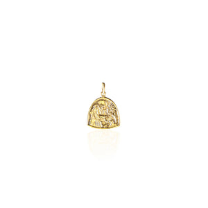 St Assisi - CHARM ONLY - Gold