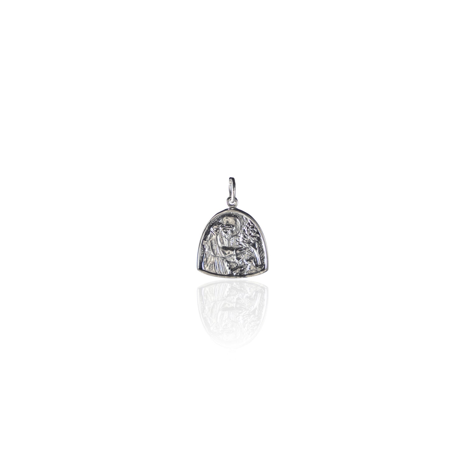 St Assisi - CHARM ONLY - Silver
