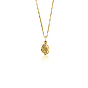 Globetrotter Charm Necklace - Gold