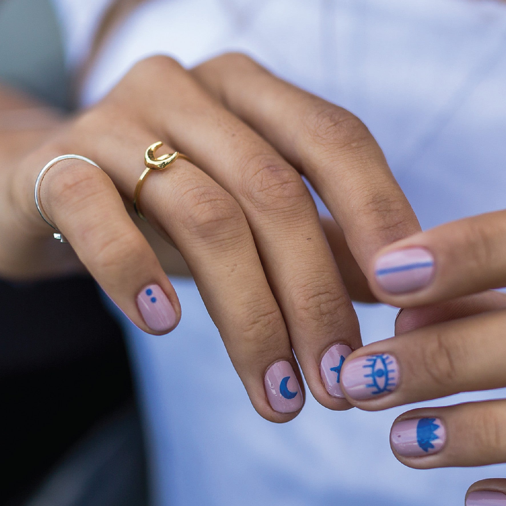 Yellow Gold - To the Moon and Back Ring