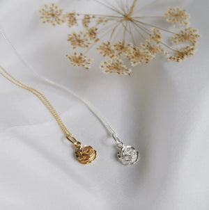 Luna & Rose Desert Rose Charm Silver & Gold