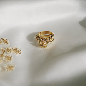Del Carmen Ring Gold - Luna & Rose