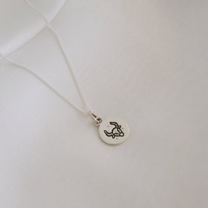 Taurus Mini Zodiac Necklace - Silver