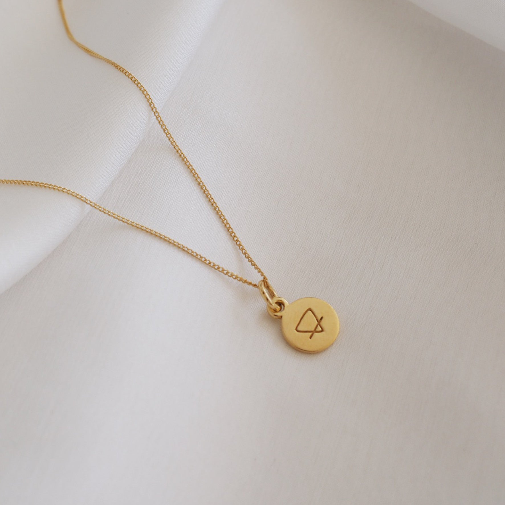 Earth Sign Mini Charm - Gold