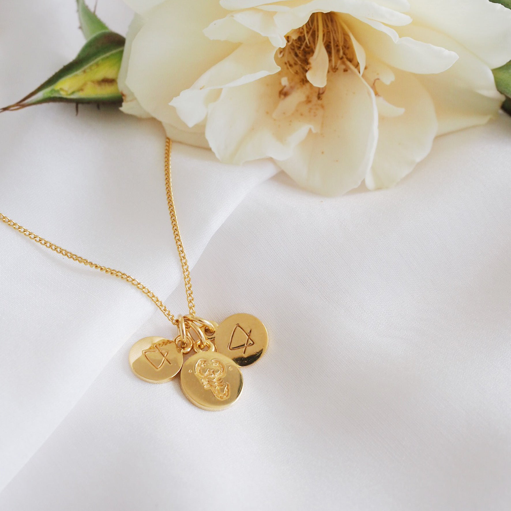 Earth Sign Mini Charm - Gold