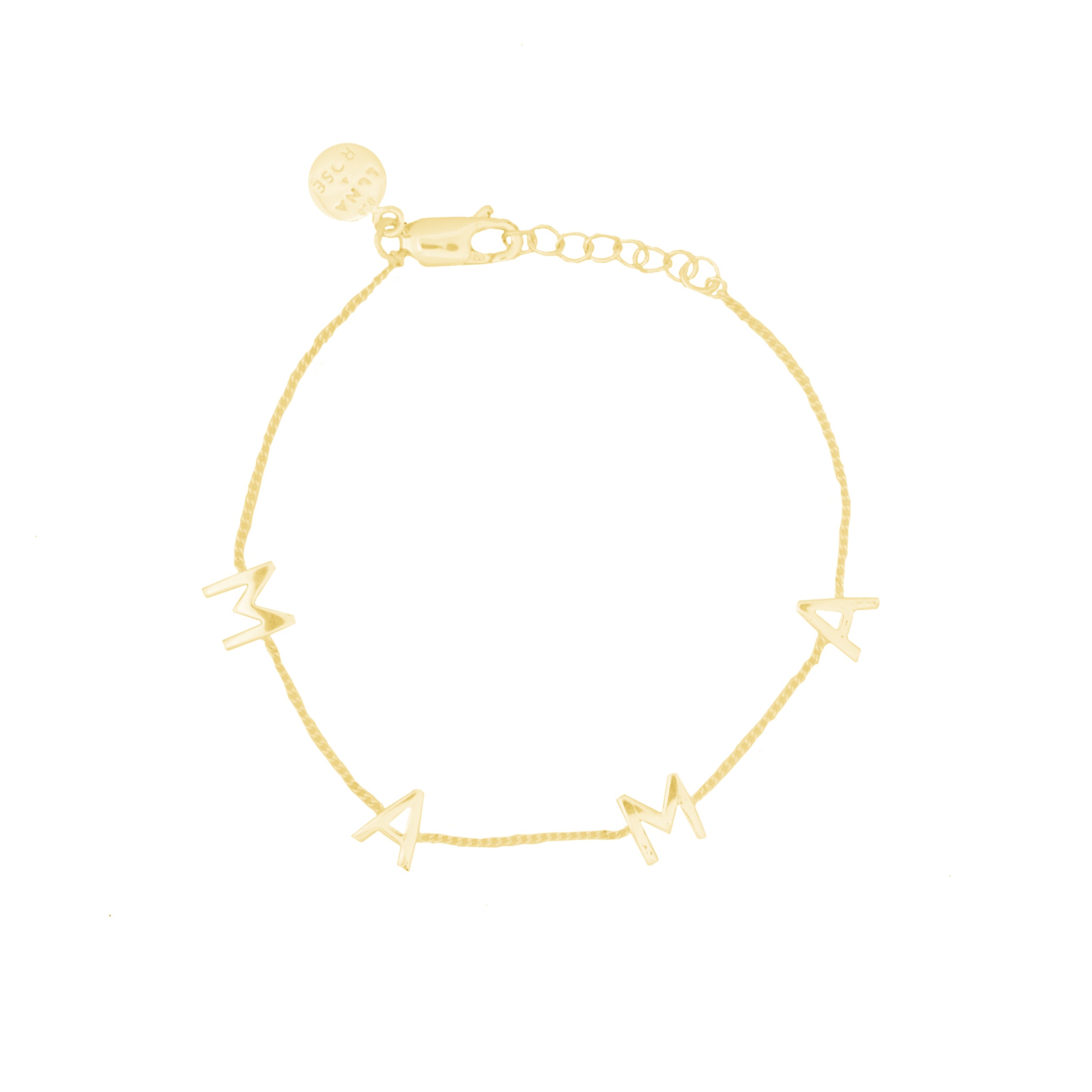 MAMA Bracelet - Gold - Luna & Rose Jewellery
