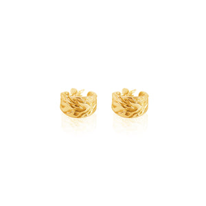 Luna and Rose MINI MONTEREY HOOPS - GOLD