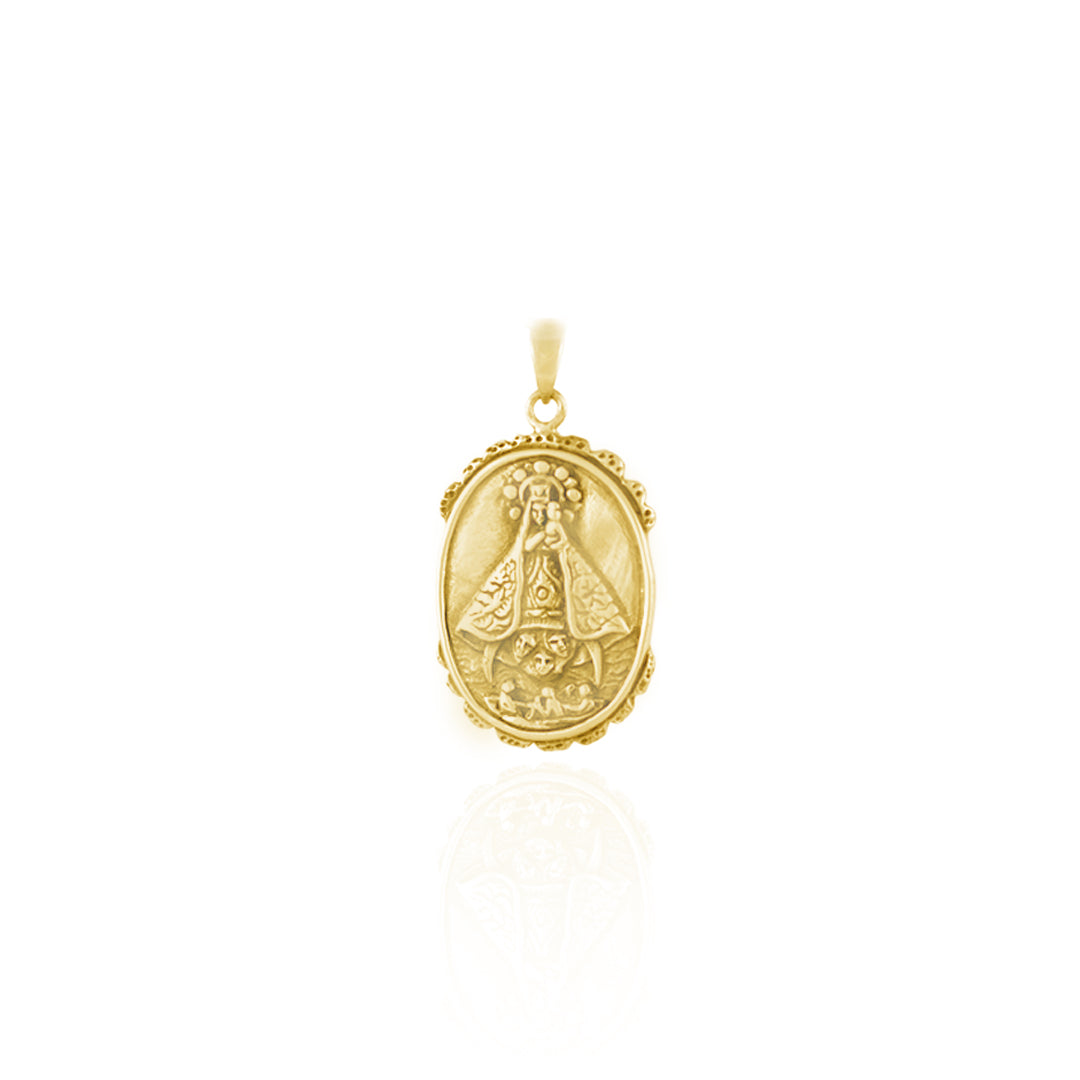 Our Lady of Charity - Patroness of Cuba - CHARM ONLY - Gold
