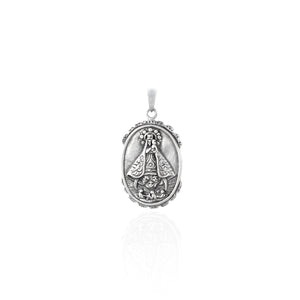 Our Lady of Charity - Patroness of Cuba - CHARM ONLY - Silver
