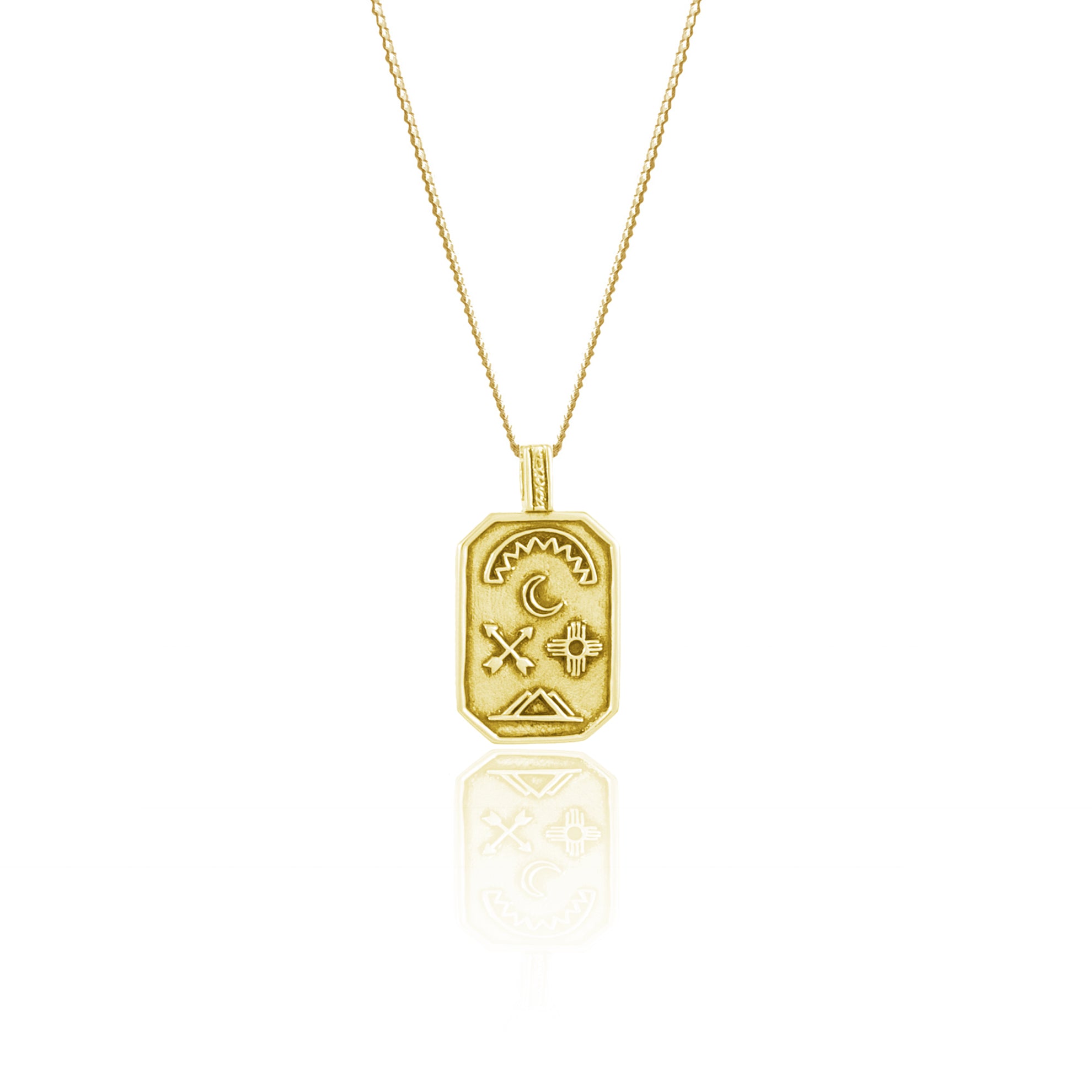 Power Pendant for Abundance Necklace - Gold