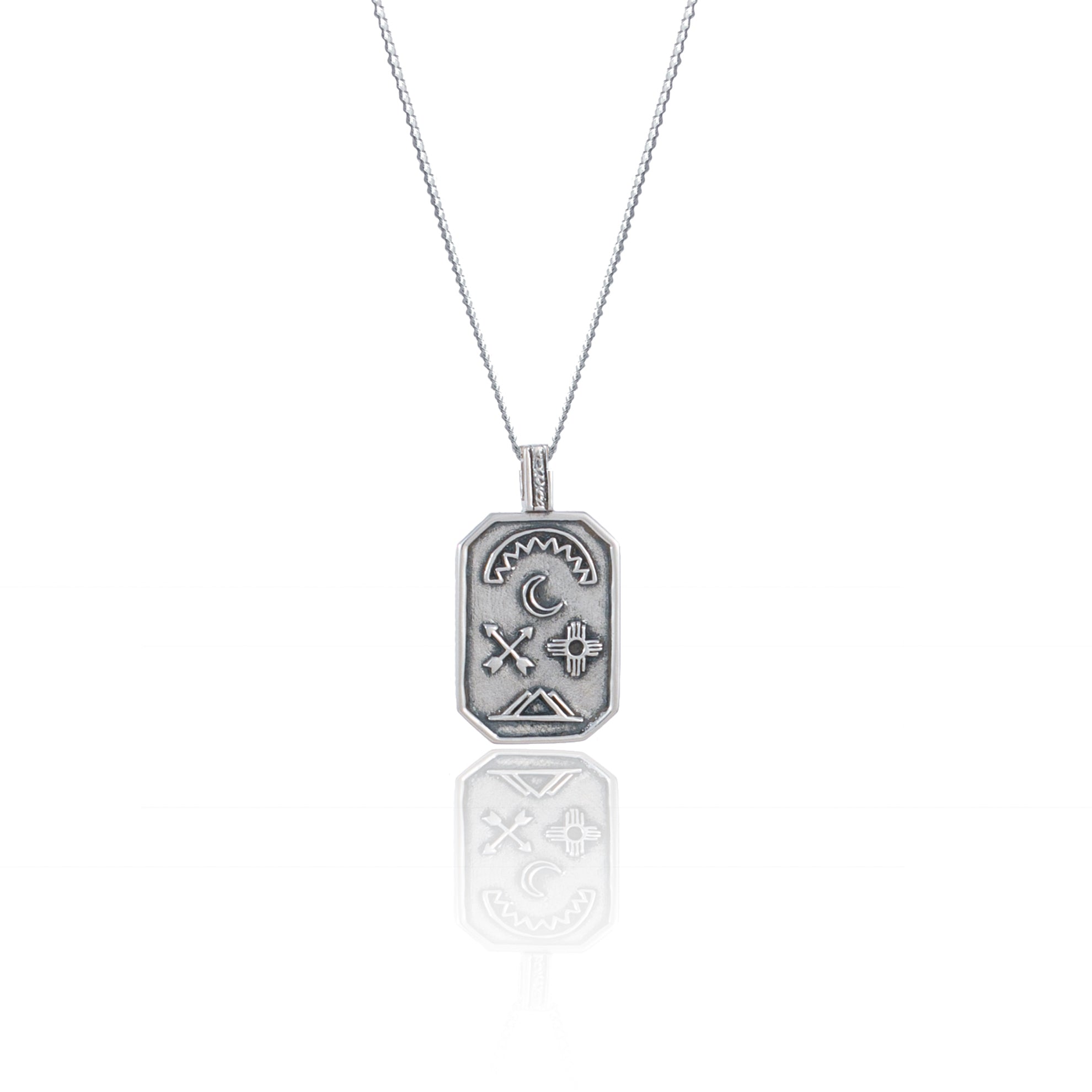Power Pendant for Abundance Necklace - Silver