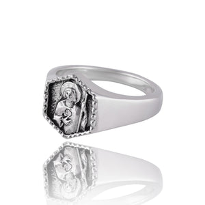 Sterling Silver St Jude Ring