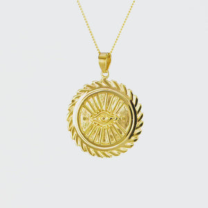SOLID GOLD - SUZANNE 'PROTECTION' NECKLACE