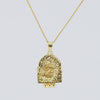 PISCES ZODIAC PENDANT - GOLD Luna & Rose sustainable jewellery 
